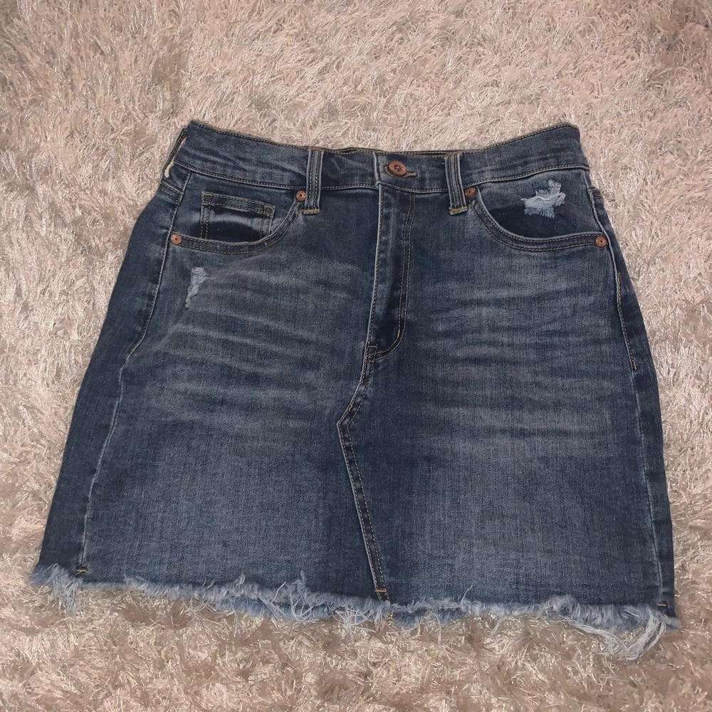 Kendall and Kyle Jean skirt